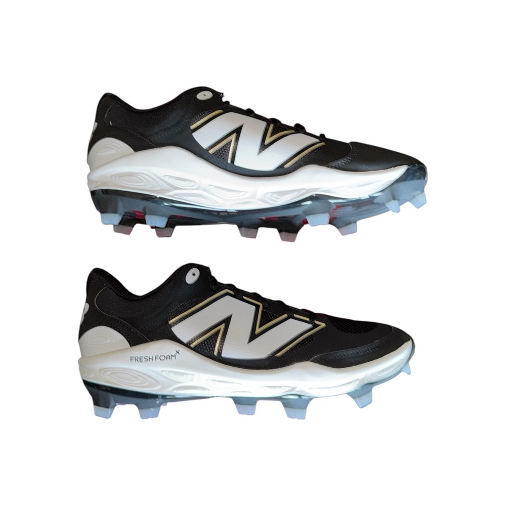 New Balance 3000v7 Fresh Foam Baseball Cleats Men 11.5D PL300K7 White Black NIB - Picture 7 of 12